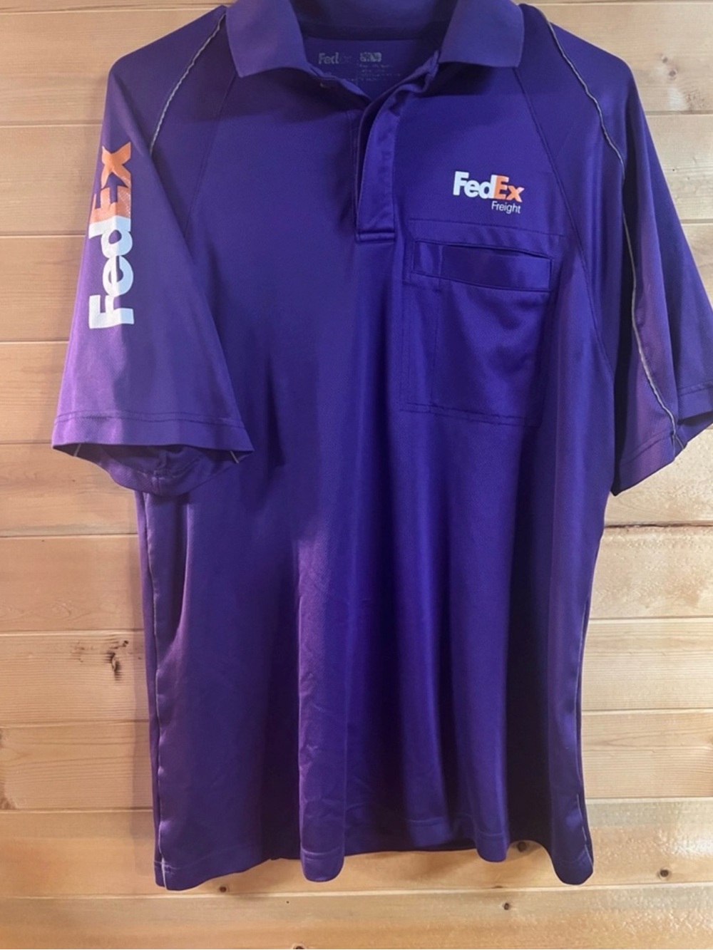 Fed Ex Freight Stan Herman Medium Short sleeve polo medium
